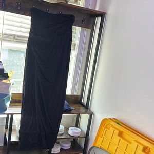 Venus new maxi black tube dress
